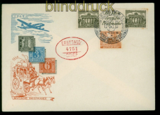 Berlin Zusammendruck W 1 auf Ersttagsbrief FDC (54724)