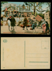Leipzig farb-Litho-AK Wohnungsnot whrend der Leipziger Messe ungebraucht(d9924)