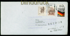 Bund Postkrieg Mi # 1265 PK nach Polen Burhop # 85.1-1.4. Bgb (54828)