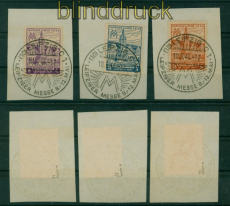 SBZ Mi # 162 A z/164 A z mit 163 A z b gestempelt gepr. Dr. Jasch BPP (54300)