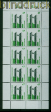 Bund Mi # 1932 postfrisch Sehensw�rdigkeiten 10er-Bogen (54925)