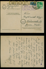 Bi-Zone Bauten Mi # 80 wg Landpoststempel Friedlinghausen ber Hamm 1949 (54951)