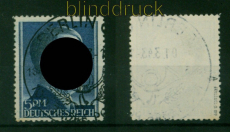 dt. Reich Mi # 802 A gestempelt geprft Schlegel BPP (53863)
