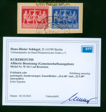 all. Besetzung Mi # WZd 1 gestempelt Datumfehleinstellung KB Schlegel BPP(55188)