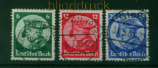 dt. Reich Mi # 479/81 gestempelt Friedrich der Groe (55130)