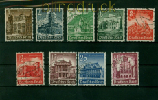 dt. Reich Mi # 751/59 gestempelt WHW 1940 (55148)