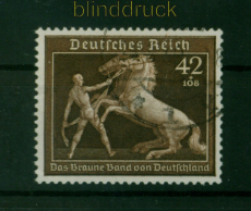 dt. Reich Mi # 699 gestempelt Braune Band 1939 (55167)