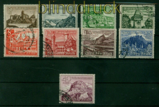 dt. Reich Mi # 730/38 gestempelt Winterhilfswerk 1939 (55170)