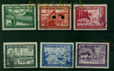 dt. Reich Mi # 773/78 gestempelt Kameradschaftsblock (55172)