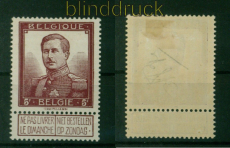 Belgien Mi #   99 ungebraucht mit Falz 5 Franc Knig Albert I. (55029)