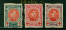 Belgien Mi #  110/12 ungebraucht mit Falz Rotes Kreuz (III) (55033)