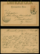 sterreich GSK Fahrendes Postamt F.P.A. No. 5? 1896 nach Neukirchen (54990)