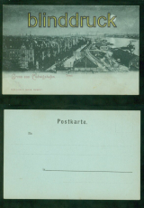 Ludwigshafen Mondschein-AK Gruss aus .... Totalansicht ungebraucht (d9500)