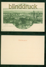 Mainz sw-AK Panorama vom Stephansthurm ungebraucht (d9522)