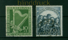 Berlin Mi #  72/73 gestempelt Berliner Philharmonie (55290)
