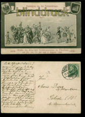 Frstenau sw-AK 250jhr. Jubelfeier des Schtzenvereins1908 nach Gehrde (d9992)