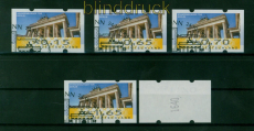 Bund ATM 2008 Mi # 6 Versandstellensatz 1 Ersttagsstempel (55385)