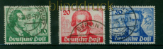 Berlin Mi #  61/63 gestempelt Goethe-Satz (55389)