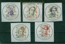 Berlin Mi # 824/28 gestempelt Ersttags-Sonderstempel auf Briefstcke (55394)