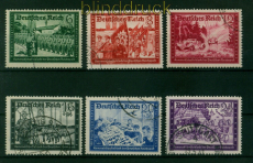 dt. Reich Mi # 773/78 gestempelt Kameradschaftsblock (55362)