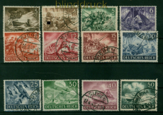 dt. Reich Mi # 831/42 gestempelt Heldengedanktag (I) (55363)