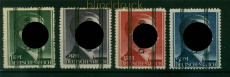 sterreich Mi #  693I/696I postfrisch Grazer Aushilfsausgabe FA Soecknick(55558)