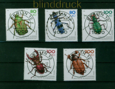 Bund Mi # 1666/70 gestempelt Jugend 1993 (55543)