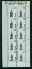 Bund Mi # 1860 postfrisch Sehenswrdigkeiten kompletter 10er-Bogen (55546)