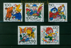 Bund Mi # 1990/94 gestempelt Trickfilmfiguren (55547)