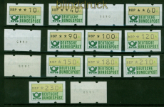 Bund ATM 1981 Mi # 1.1 postfrisch Versandstellensatz VS 1 (55550)