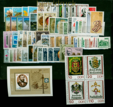 DDR Jahrgang 1990 postfrisch mit Blcken (55537)