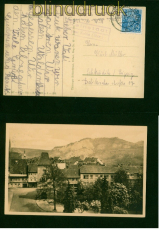 DDR Landpoststempel Reinstdt ber Kahla (Thr) Postkarte 1955 n Leipzig (55504)