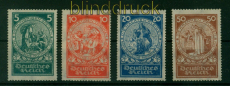dt. Reich Mi # 351/54 ungebraucht mit Falz/Neugummi Deutsche Nothilfe 192(55659)