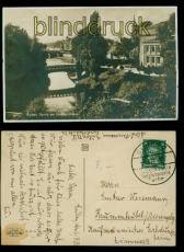 Guben sw-AK Partie am Schtzenhaus 1928 nach Krummhbel (d10010)