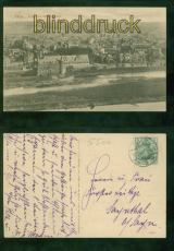 Trier sw-AK Total vom Schneiderhof 1911 nach Saynthal bei Sayn (d9553)