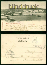 Altheikendorf sw-AK Gruss aus ..... 1900 nach Altona (d9660)