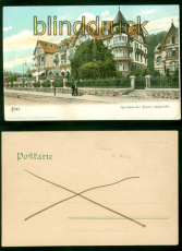 Kiel farb-AK Logirhaus des kaiserl. Jachtclubs ungebraucht (d9684)