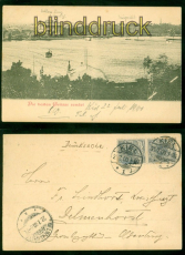 Kiel sw- AK Die besten Gre sendet.... 1900 Drucksache  nach Delmenhorst(d9691)