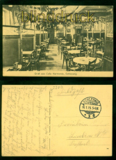 Schleswig sw-AK Gru aus Cafe Hamonie Feldpost 1915 nach Berlin (d9715)