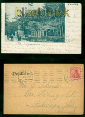 Vossloch sw-AK Hotel Vossloch 1910 nach Chicago in den USA (d9720)