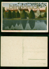 Danzig-Oliva  farb-AK Am Schlossteich ungebraucht (d9755)