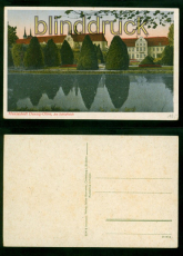 Danzig-Oliva  farb-AK Am Schlossteich ungebraucht (d9761)