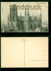 Danzig sw-AK Marienkirche ungebraucht (d9765)