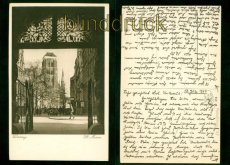 Danzig sw-AK St. Marien 1934 beschrieben (d9767)