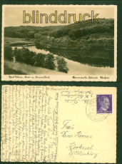 Bad Polzin sw-AK Moor und Mineralbad 1942 nach Hooksiel (d9816)