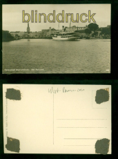 Swinemnde Ostseebad sw-AK Am Bollwerk ungebraucht (d9837)