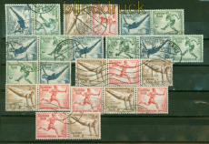 dt. Reich Zusammendrucke Mi # SK 27/W 110 gestempelt komplett aus MH 42 (55730)