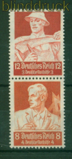 dt. Reich Zusammendrucke Mi # S 229 postfrisch Stnde (55724)