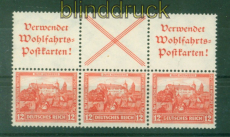 dt. Reich Zusammendrucke Mi # S 101 (2) und S 100 postfrisch Nothilfe 1932(55708
