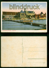 Marienburg i. Wpr. farb-AK Nogatseite ungebraucht (d9874)